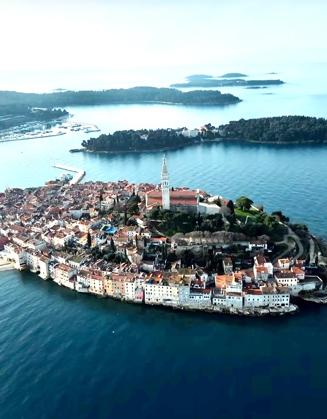 Rovinj Luftbild